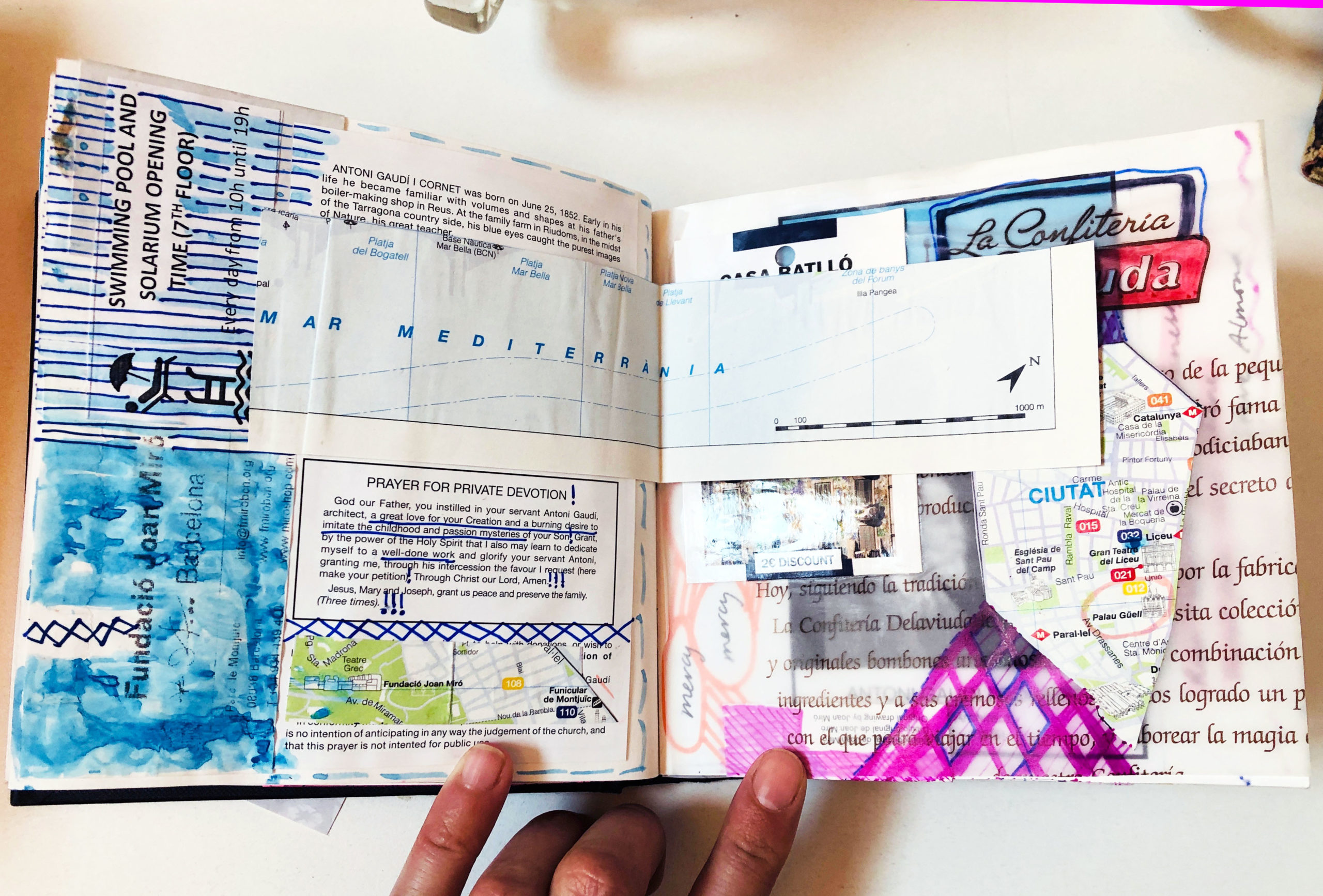 keep a sketchbook to document travel experiences